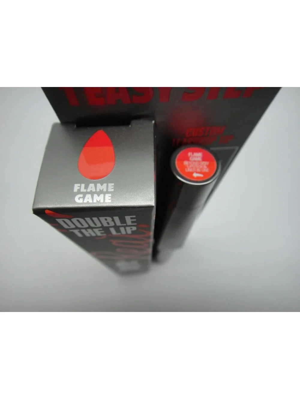 2 x Benefit They're Real Double the Lip Lipstick & Liner FLAME GAME Full Size
